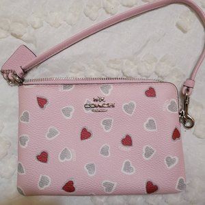 COACH wristlet with card slots